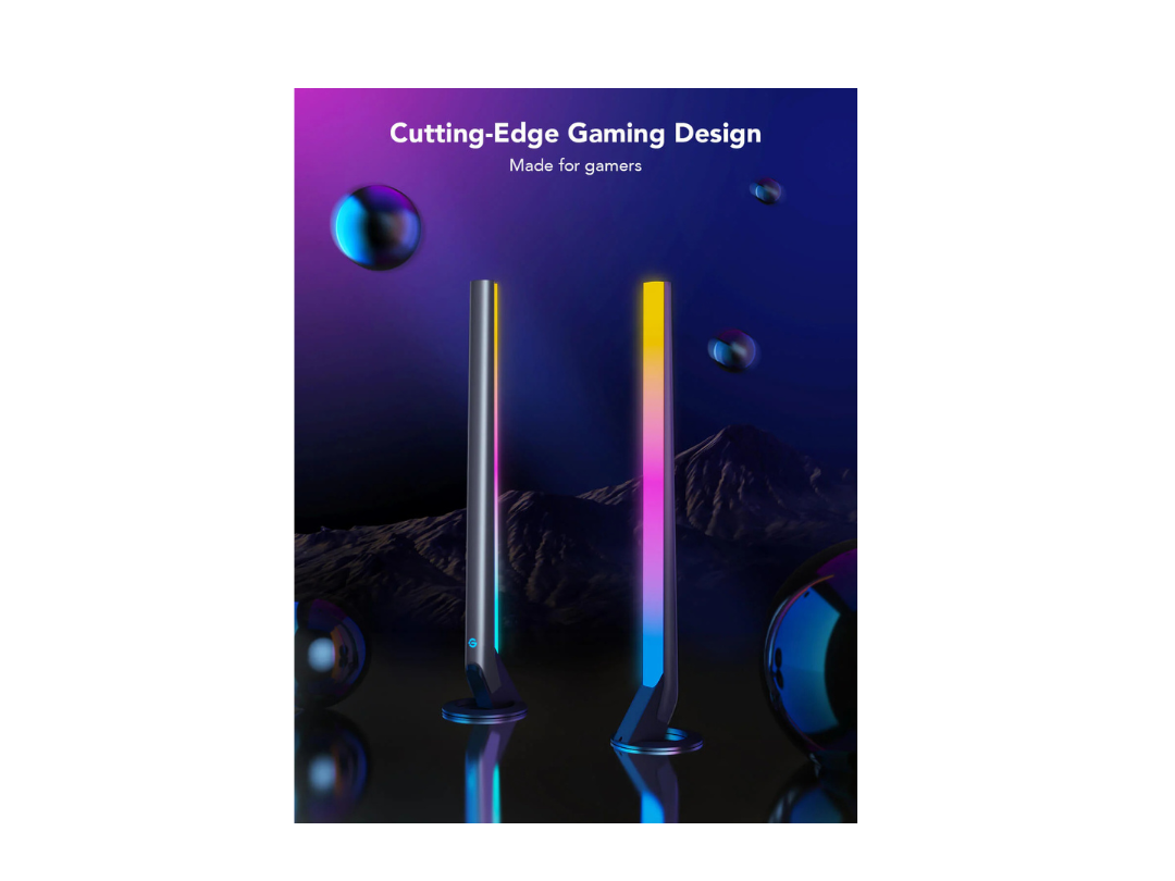 Govee RGBIC Wi-Fi Gaming Light Bars with Smart Controller Govee RGBIC Wi-Fi Gaming Light Bars with Smart Controller